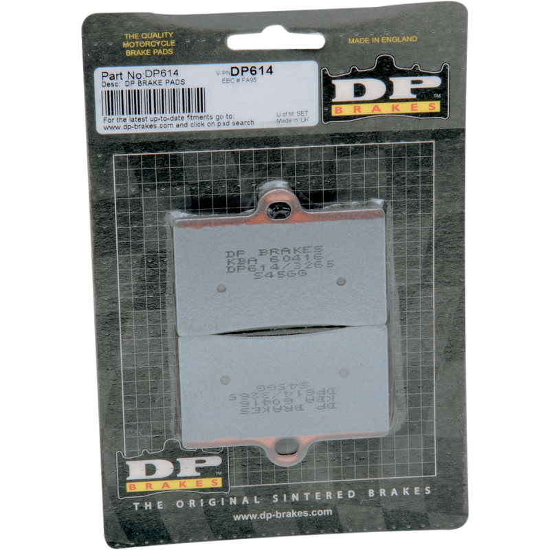DP Brakes Sintered Metal Pad DP-614
