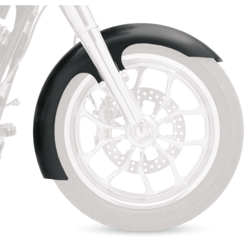 Hugger Series Slicer Front Fender, 21in Wheel