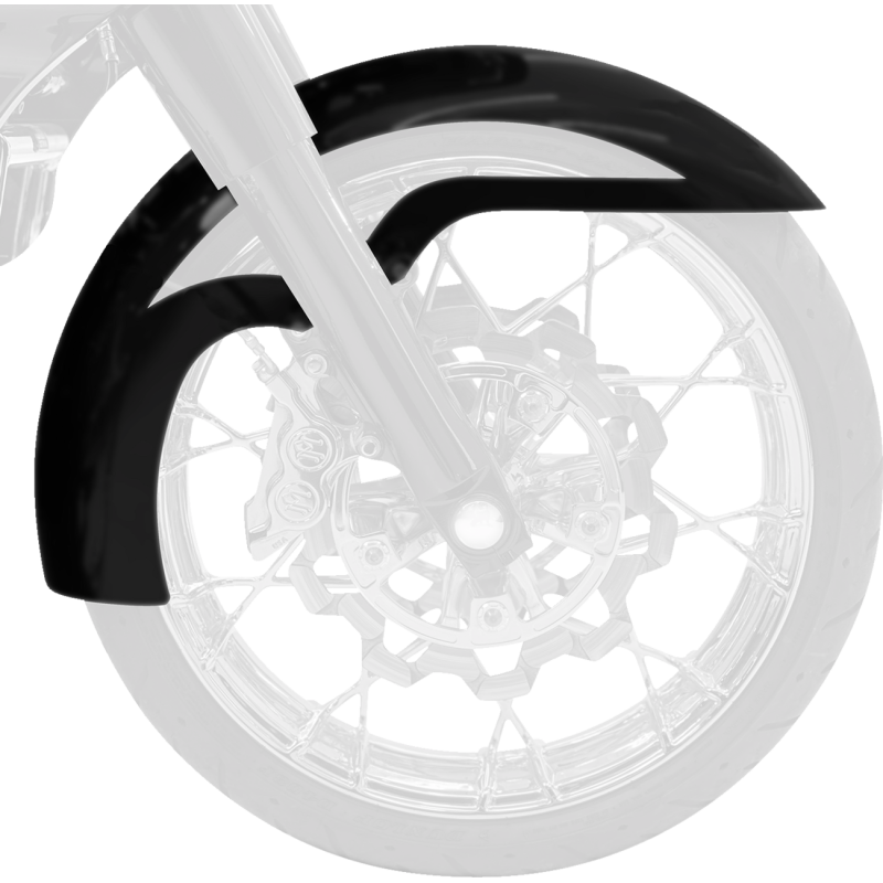 Hugger Series Ventana Front Fender, 16-19in Wheel