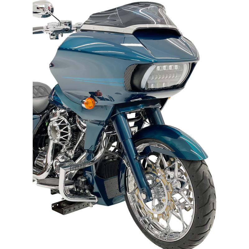 Hugger Series Ventana Front Fender, 21in Wheel