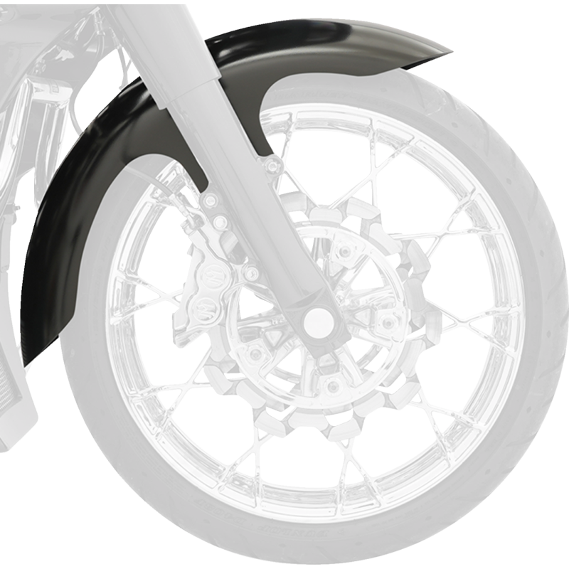 Hugger Series Henry Front Fender, 16-19in Wheel