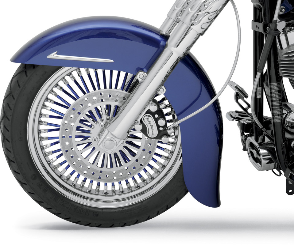 Benchmark Front Fender for Softail, 16-18in Wheel
