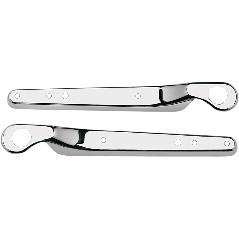 Rear Fender Struts - Chrome