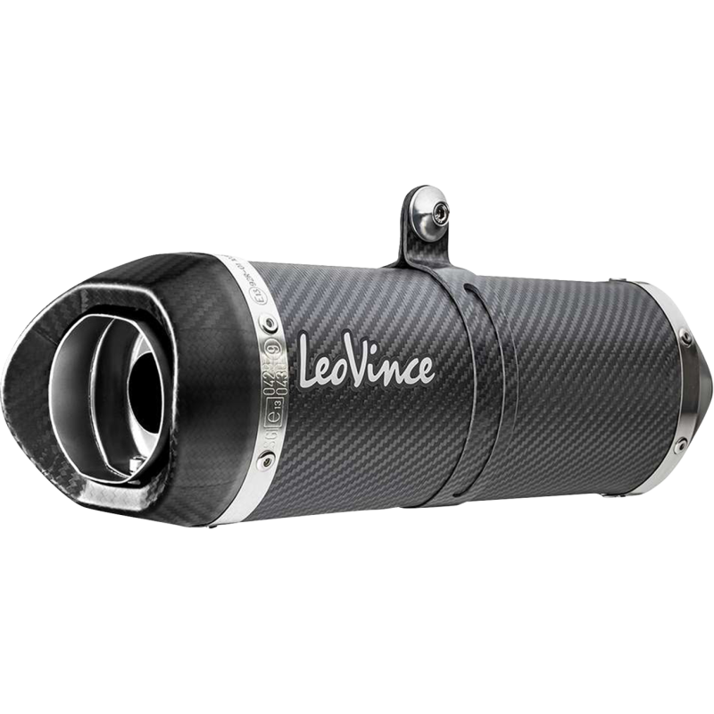 LV One EVO Slip-On, Carbon/carbon/carbon, Triumph Street Triple 765 17-22