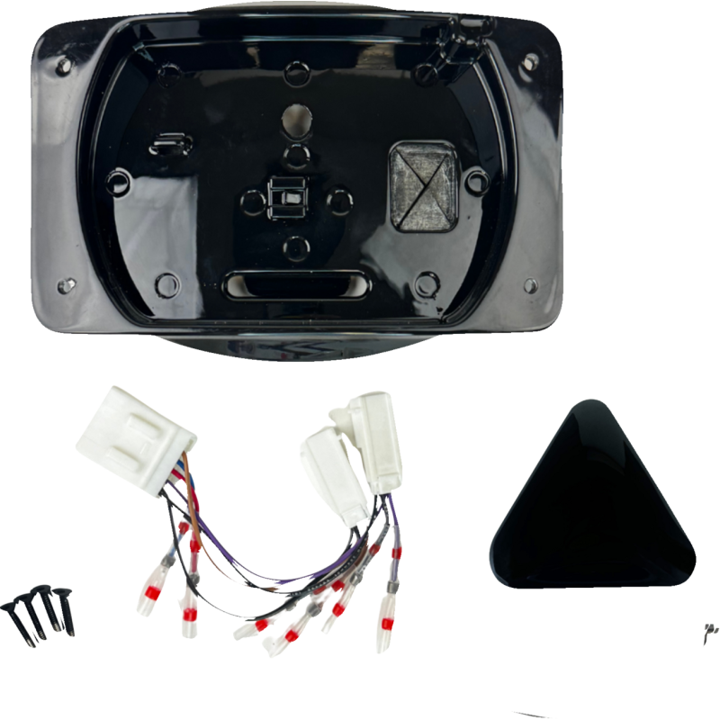 Black Taillight Eliminator License Plate Mount