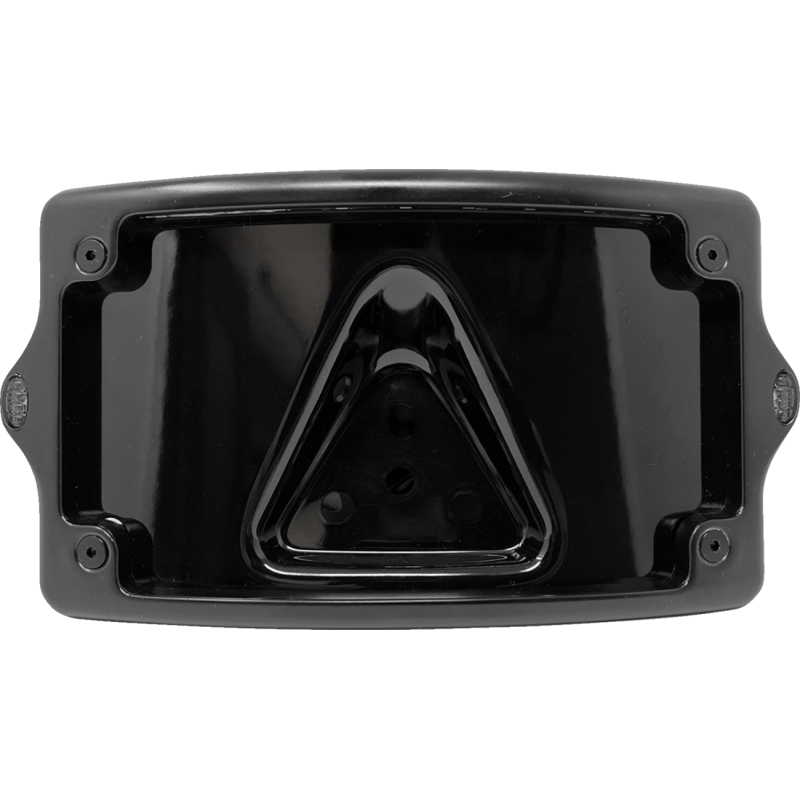 Curved 3-Bolt Mounted Elypse 3-1 LED License Plate Kit - Black