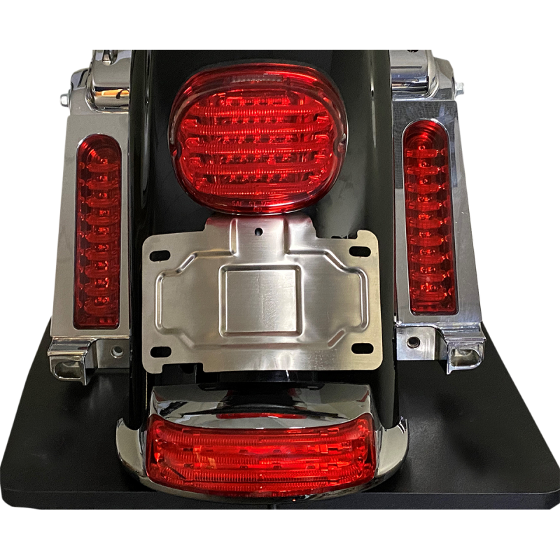 License Plate Relocation Mount Chrome