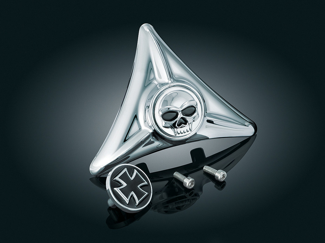 Kuryakyn License Plate Mounting Hole Cover