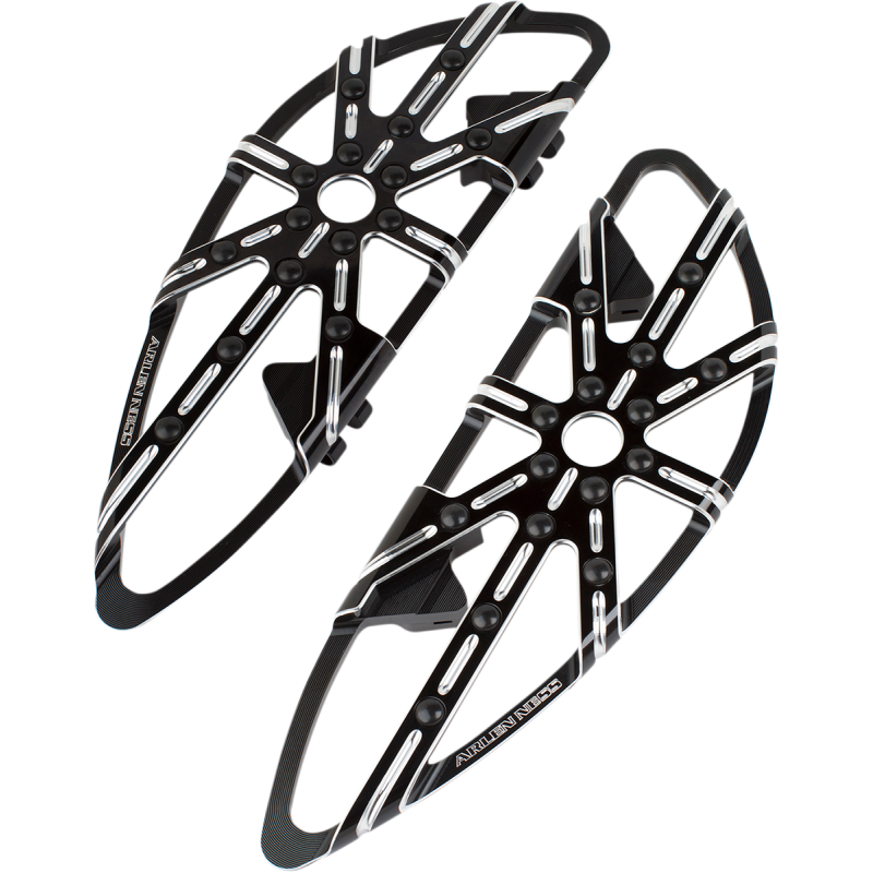 Adjustable Driver Floorboards 10-Gauge Black