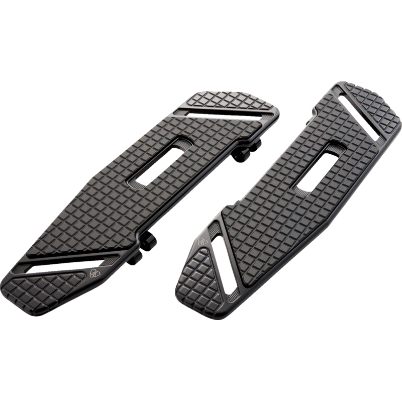 Speedliner Driver Floorboard, Black Anodized