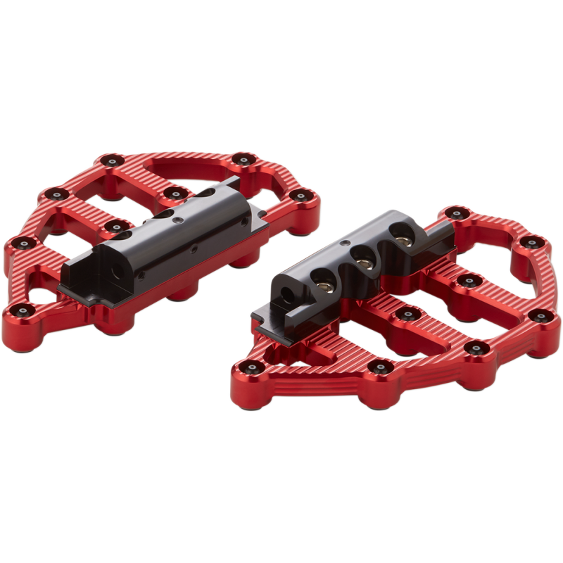 MX Passenger Floorboard, Red Anodized