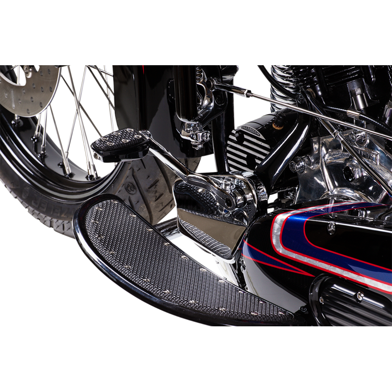 Standard Black Powdercoated Banana Boards 14" w/ rivets