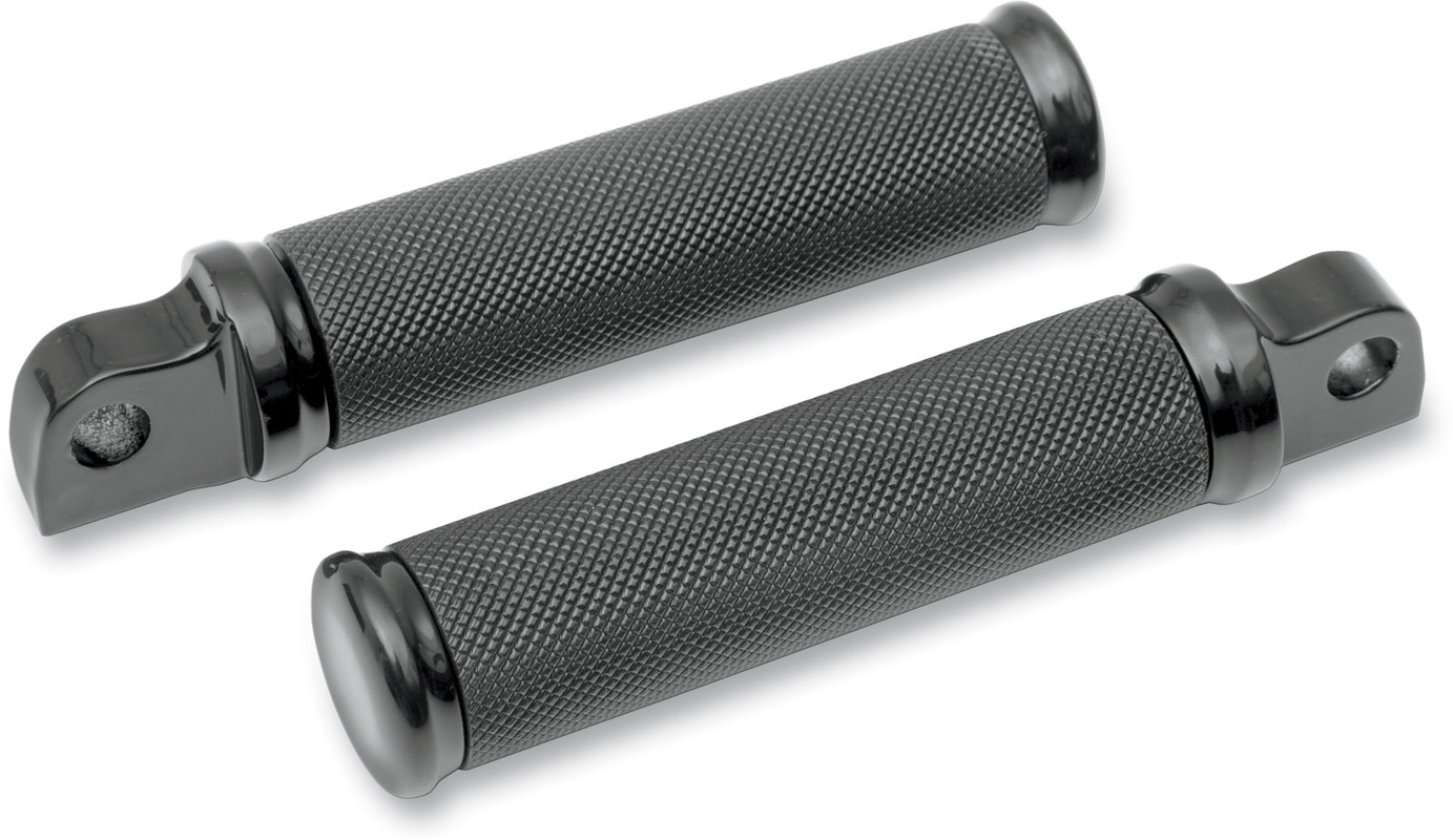 Die-Cast Male Mount Footpegs, Black