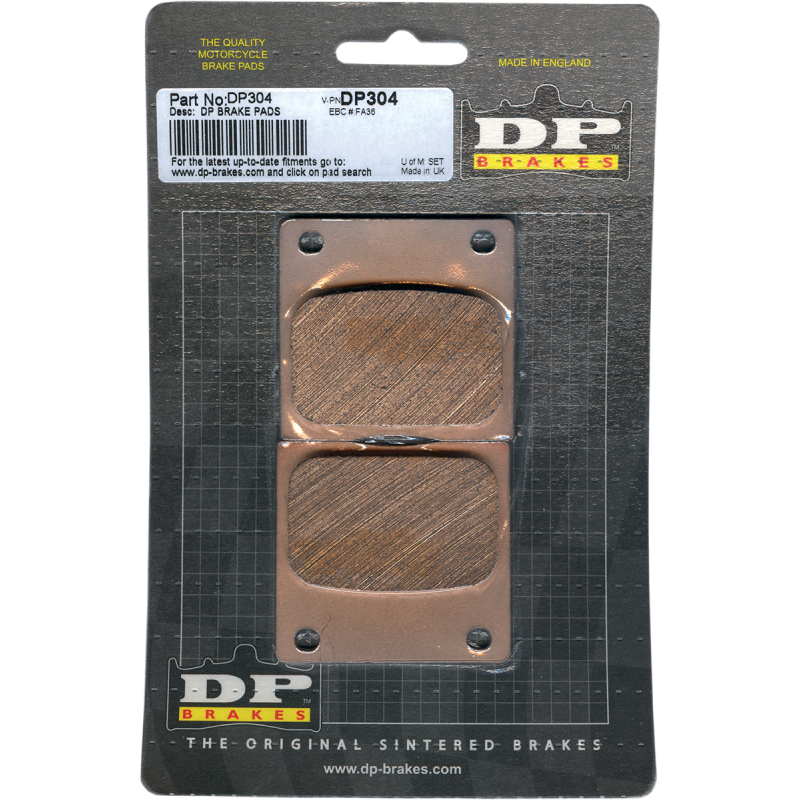 DP Brakes Sintered Metal Pad DP-304