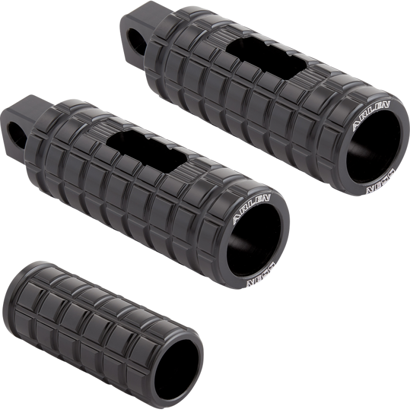 Speedliner Male Mount Footpegs Black