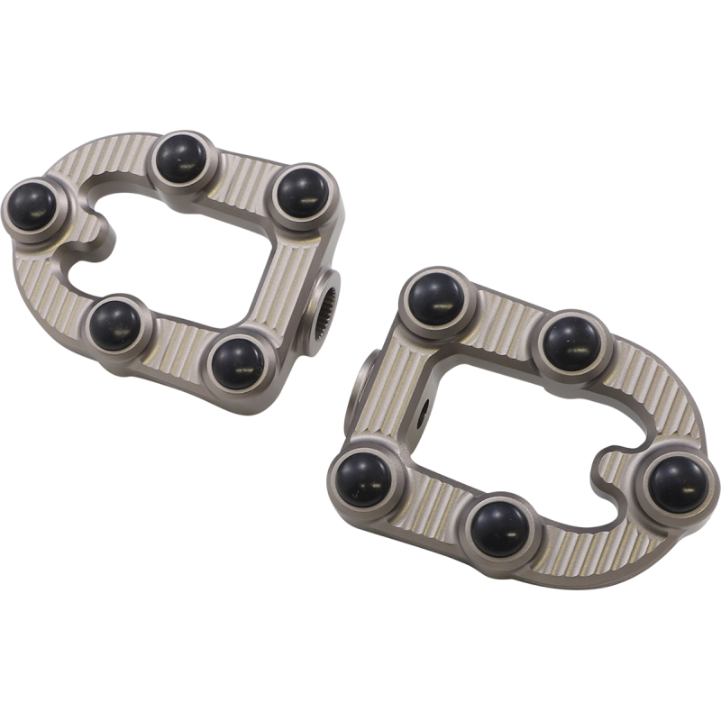MX Footpegs Titanium Anodized