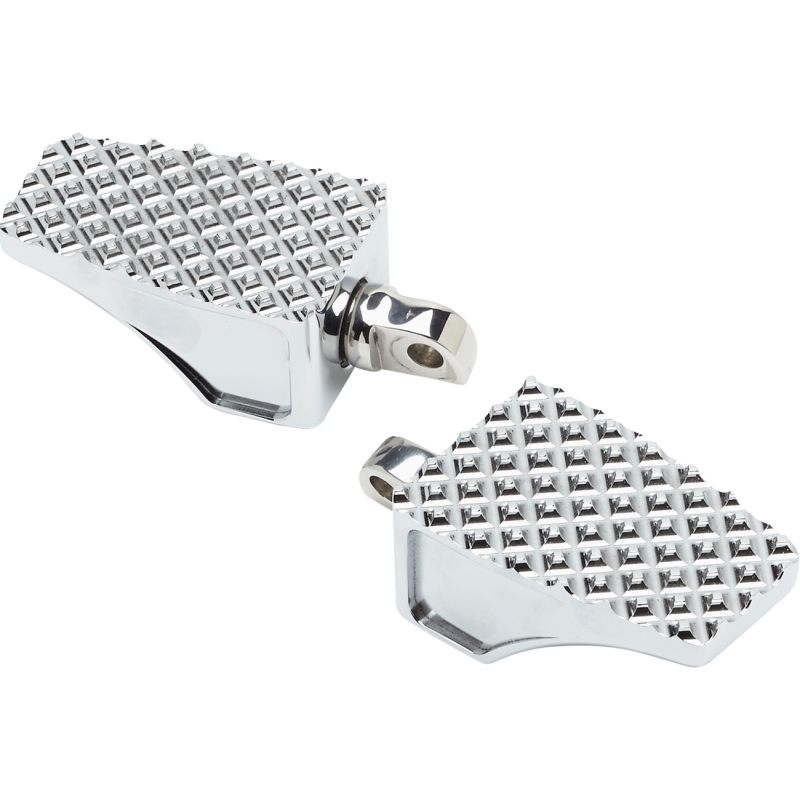 County Line Footpegs M-Eight Driver Chrome