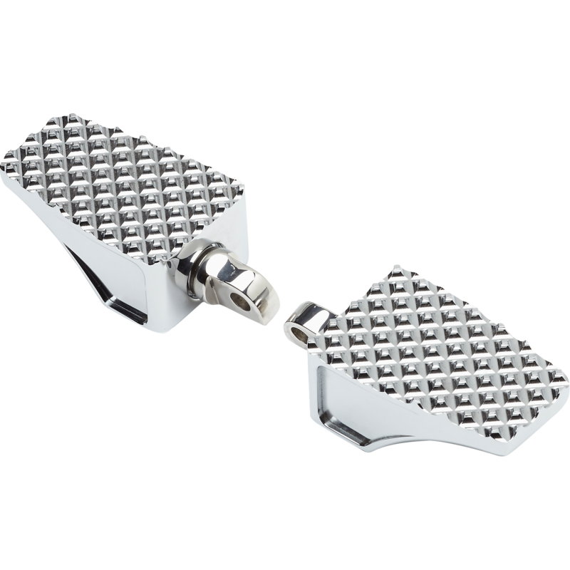 County Line Footpegs M-Eight Driver Chrome
