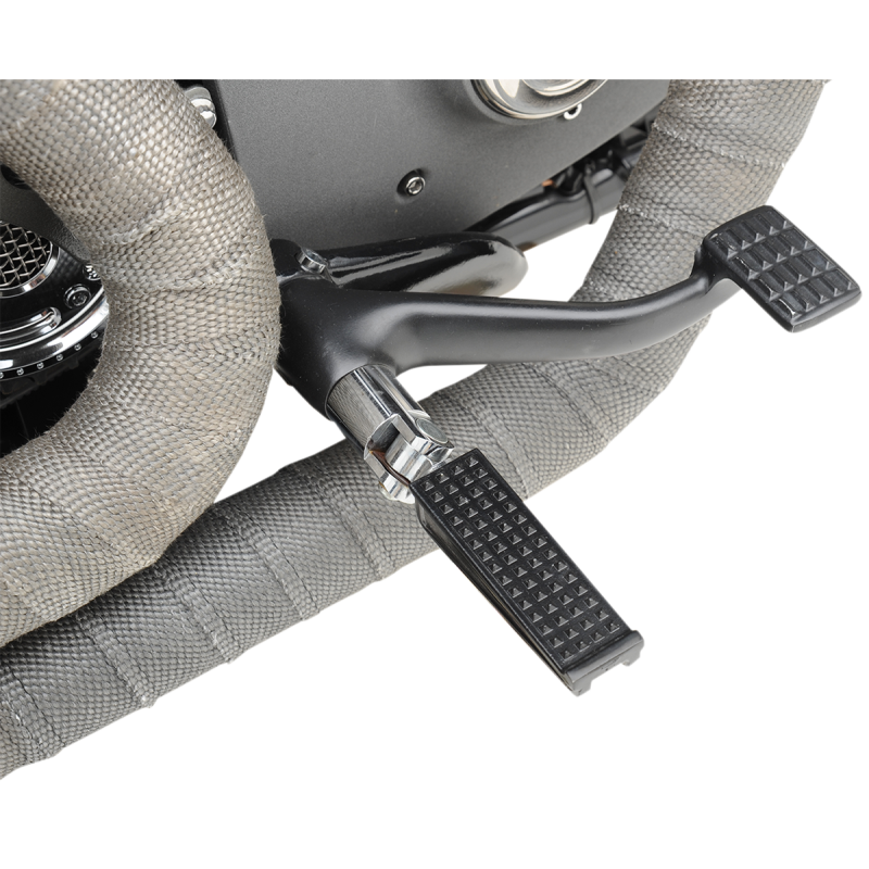 Sanderson Footpegs Black Electroplated