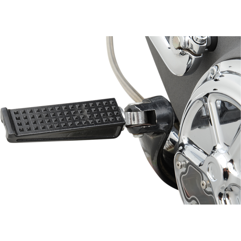 Sanderson Footpegs Black Electroplated