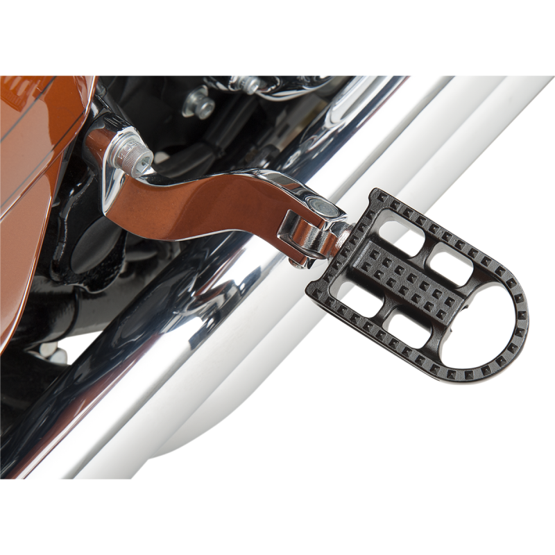 Mushman Footpegs Black Electroplated