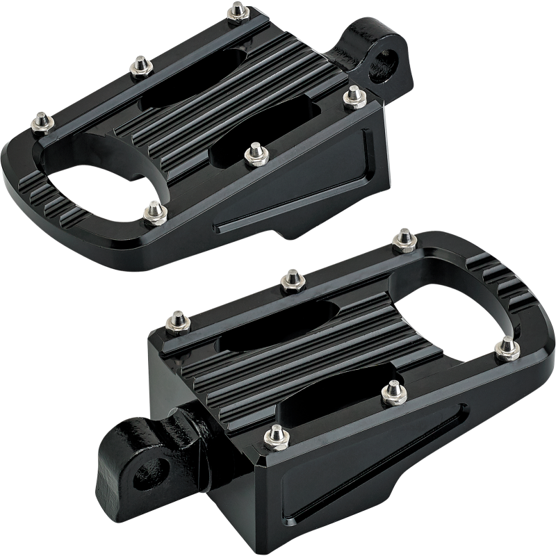 Punisher Footpegs Male-Mount Black