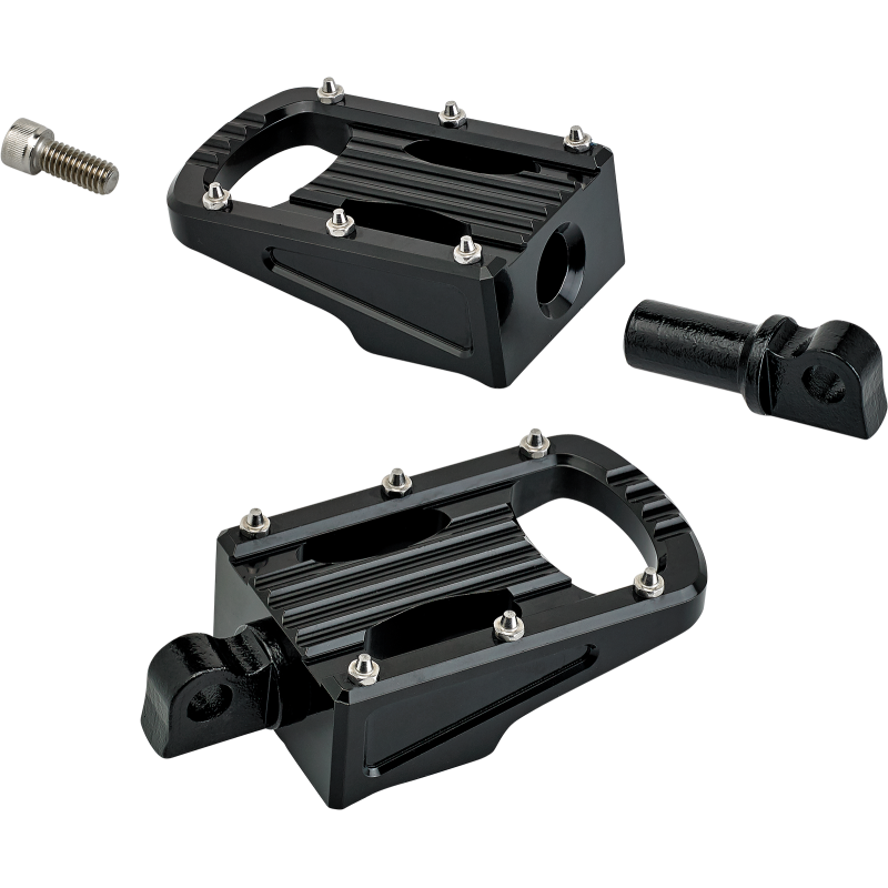 Punisher Footpegs Male-Mount Black