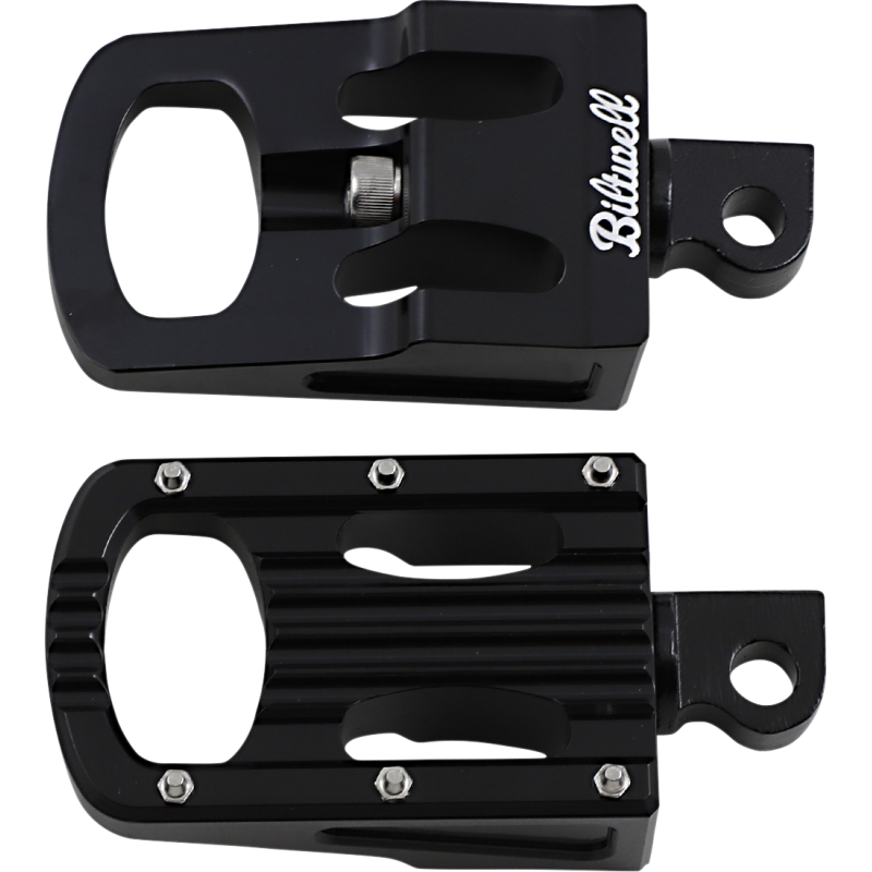 Punisher Footpegs Male-Mount Black