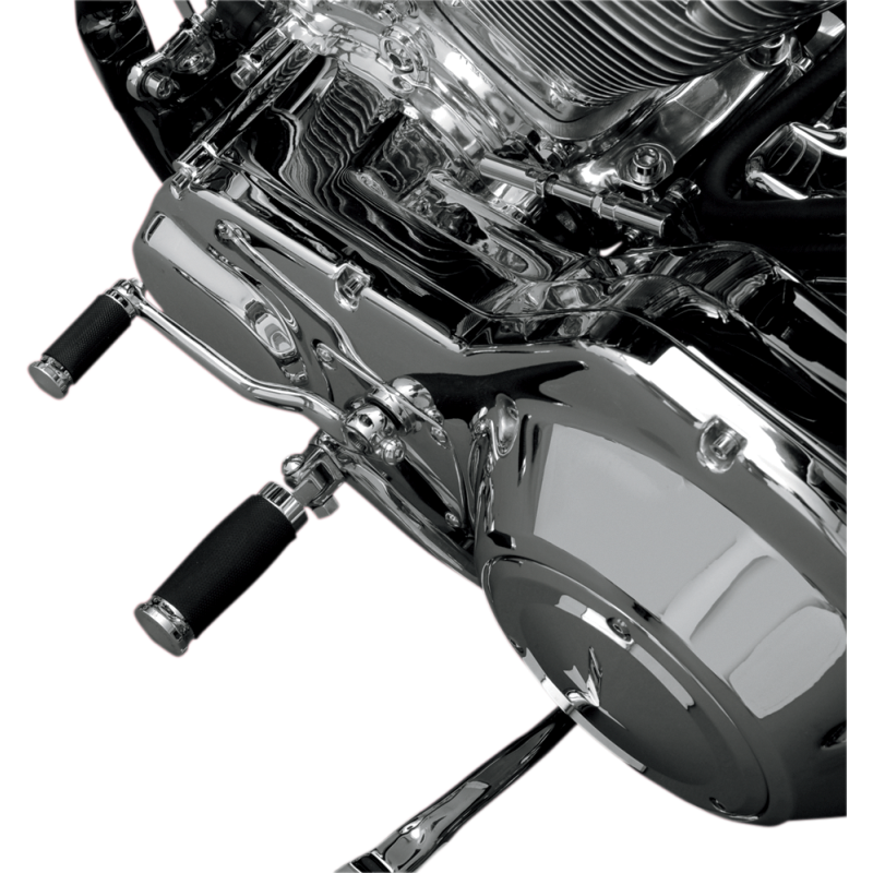 Performance Machine Contour Shift Peg - Rubber-wrapped, chrome