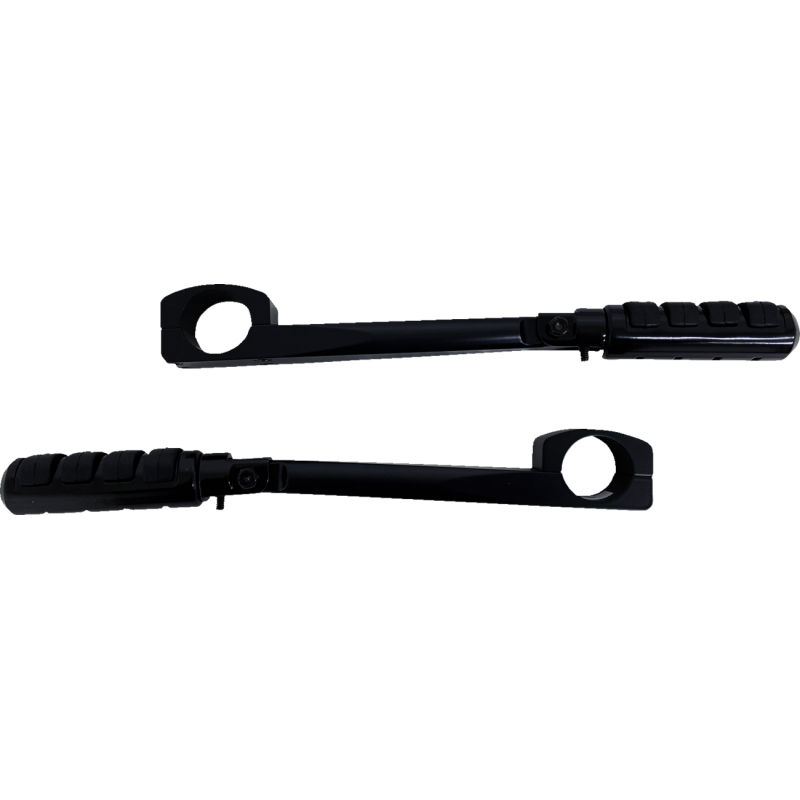 Frame Mount Highway Pegs Black 1 1/2"