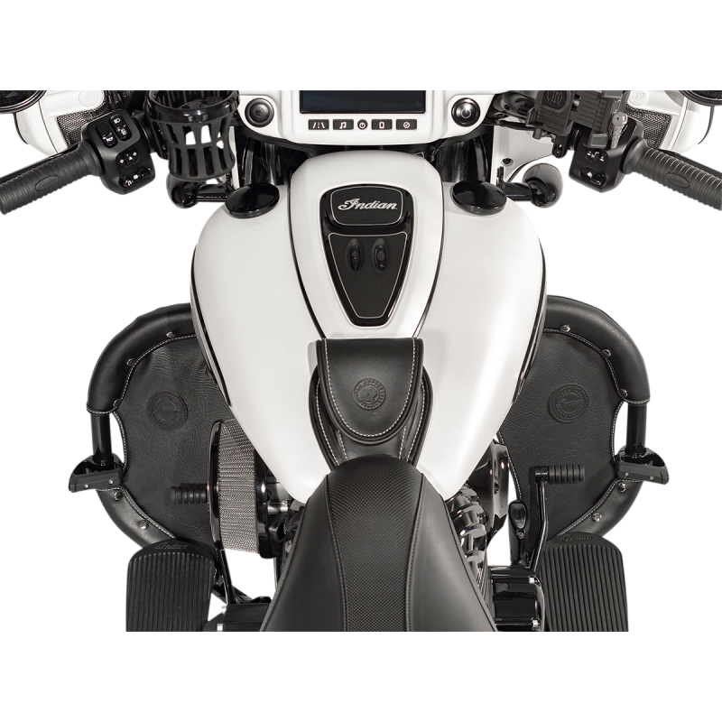 Engine Guard Toe Rests Black