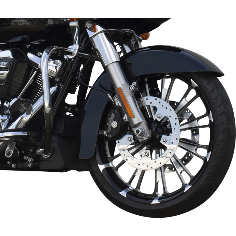Fuel Moto Forged Aluminum Front Wheel - Black Cut
