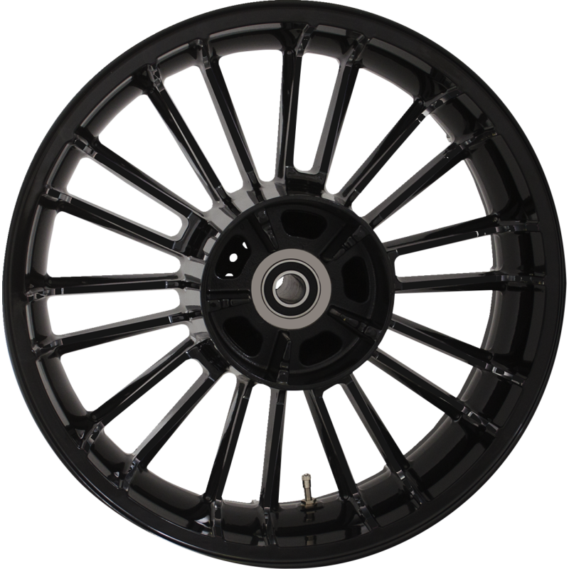 Atlantic Precision-Cast 3D Rear Wheel - Solid Black