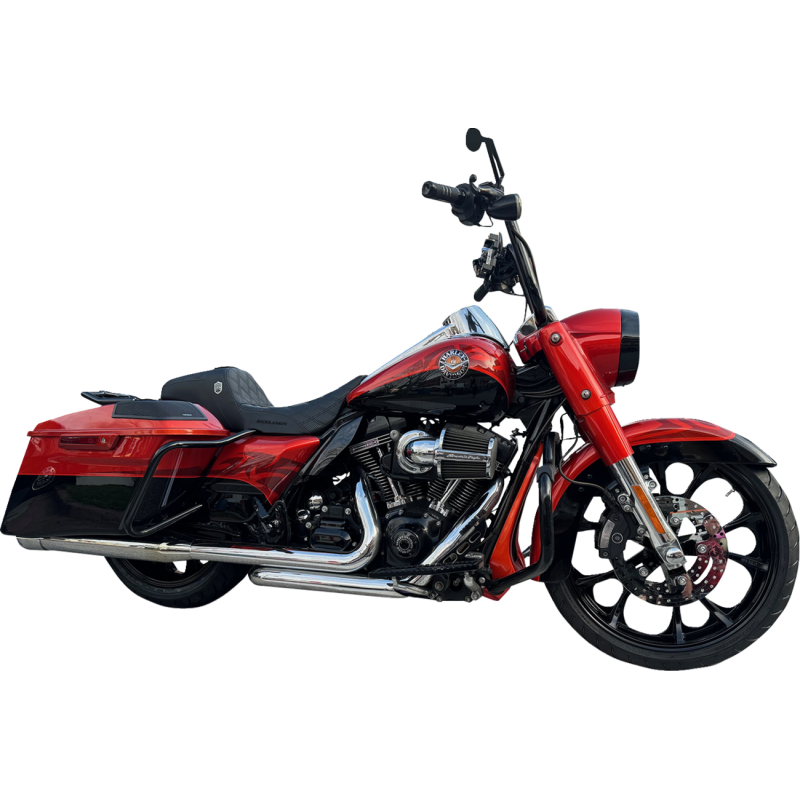 Largo Precision-Cast 3D Rear Wheel - Solid Black