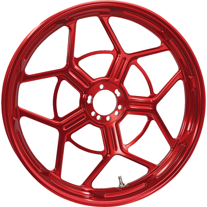 Speed-5 Front Rim Red 19" x 3.25"