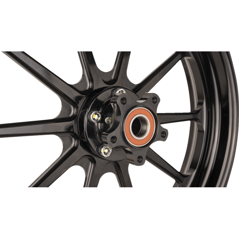 Performance Front Wheel Black Anodized 19x3 ABS