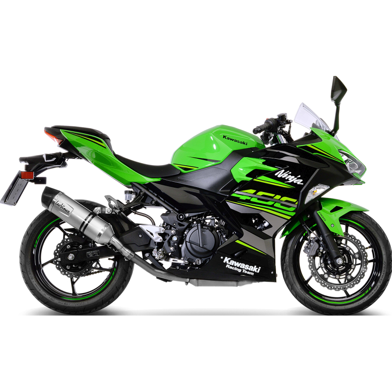 LV ONE EVO Stainless steel Slip-On for KAWASAKI Ninja 400/Z400/Ninja 500