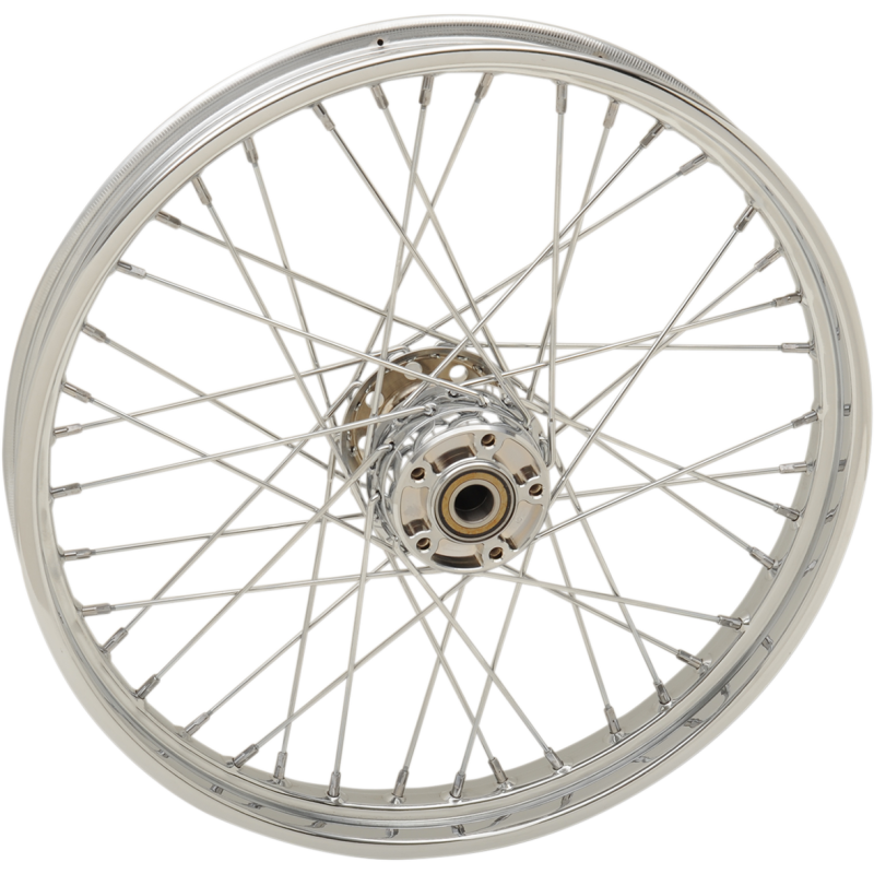 Laced Replacement Front Wheel Chrome 21x2.15