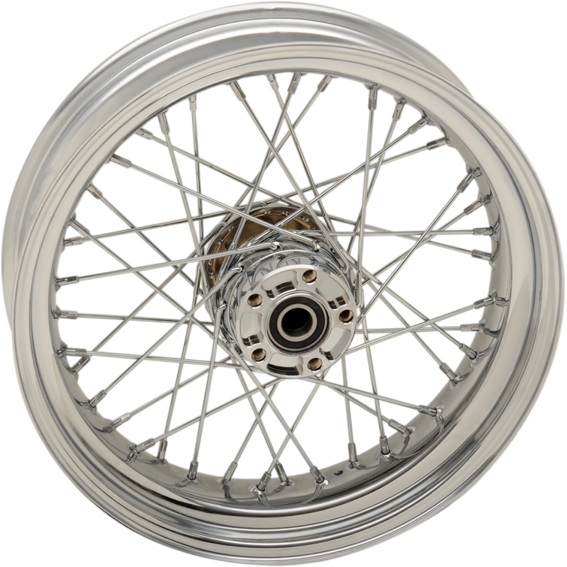 Laced Replacement Rear Wheel Chrome 17x4.5