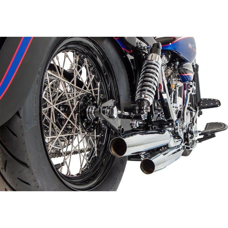 Stainless Steel 40-Spoke Set 16" x 6-3/4"