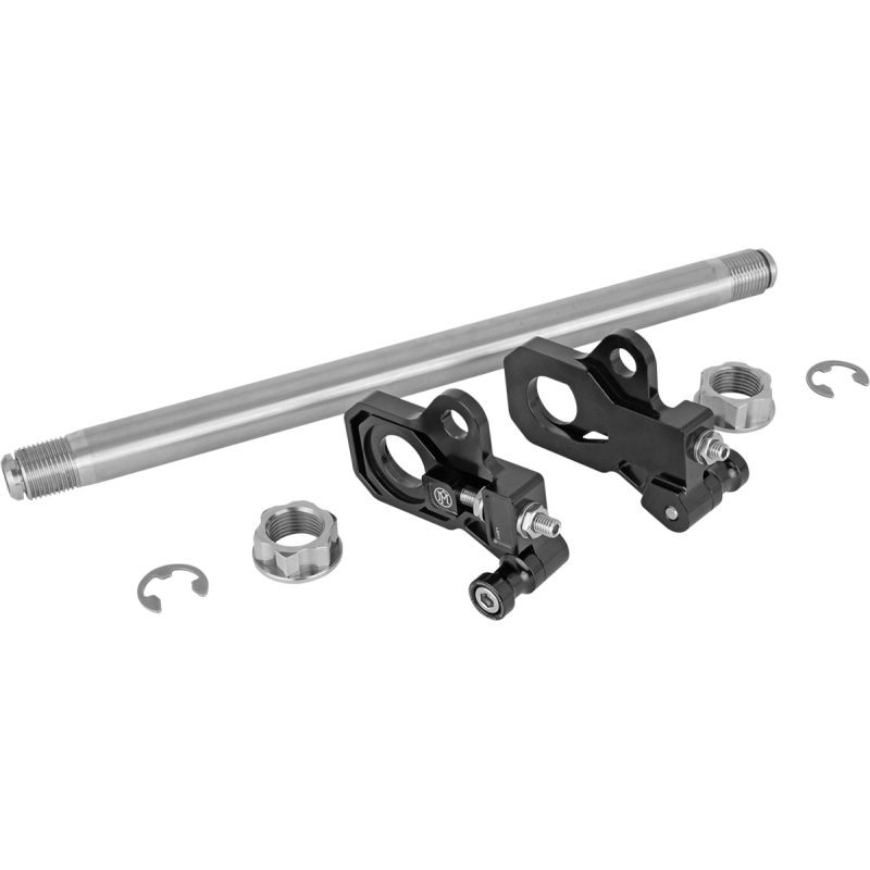 Rear Axle Adjuster Kit Black
