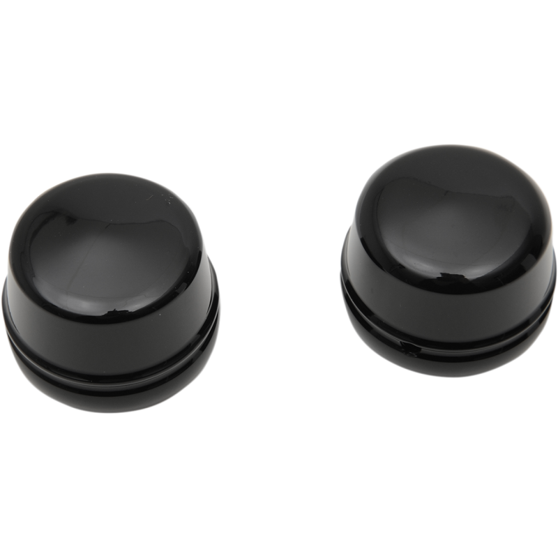 Axle Caps Front Gloss Black