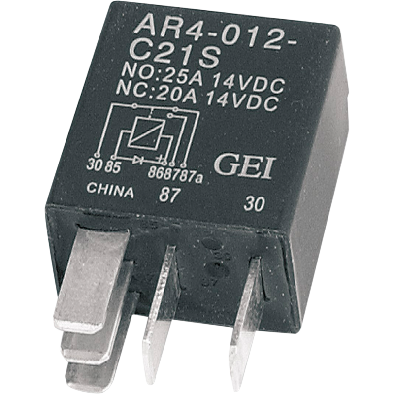 Micro Relay w/ Diode (Starter)