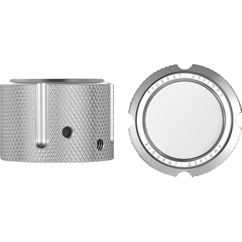 Axle Nut Cover Mirror Polished Smooth