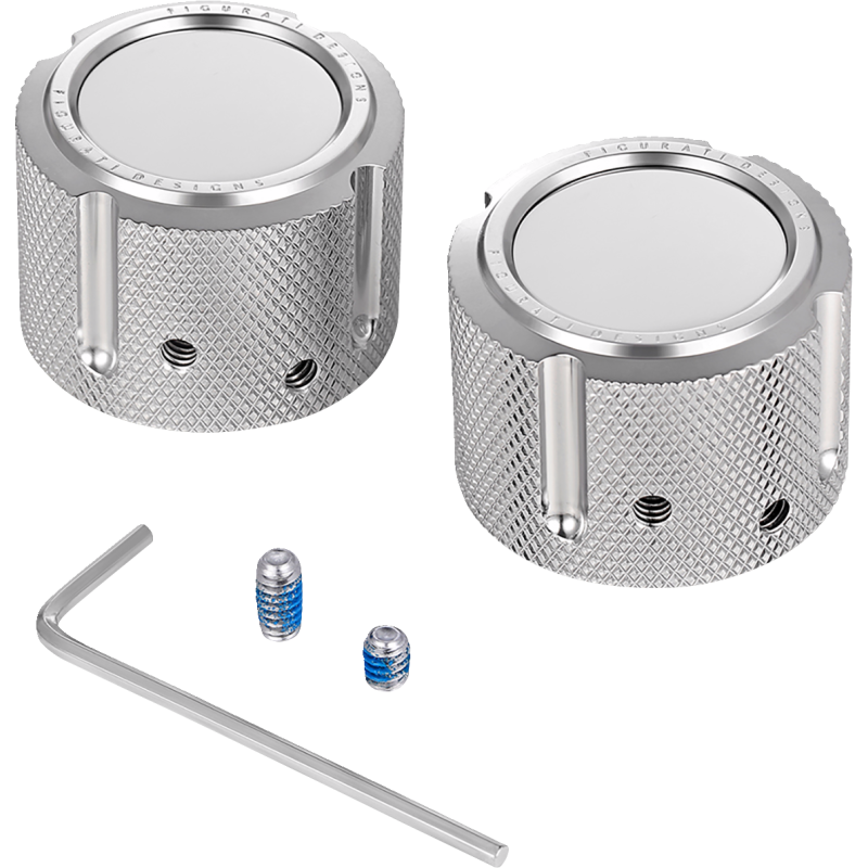 Axle Nut Cover Mirror Polished Smooth