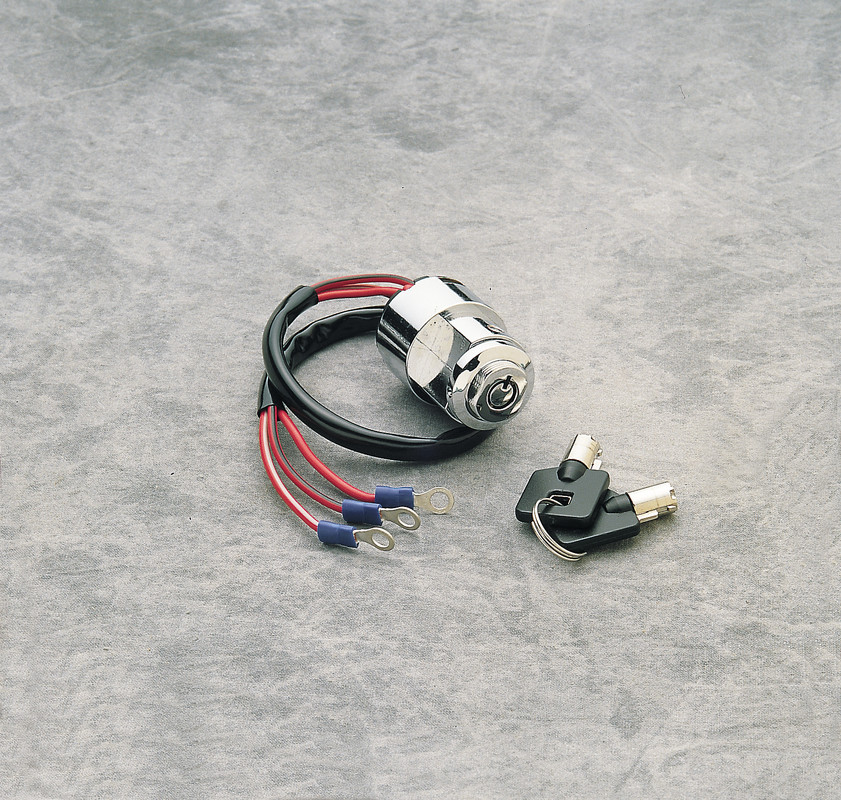 Custom Round Key Ignition Switch