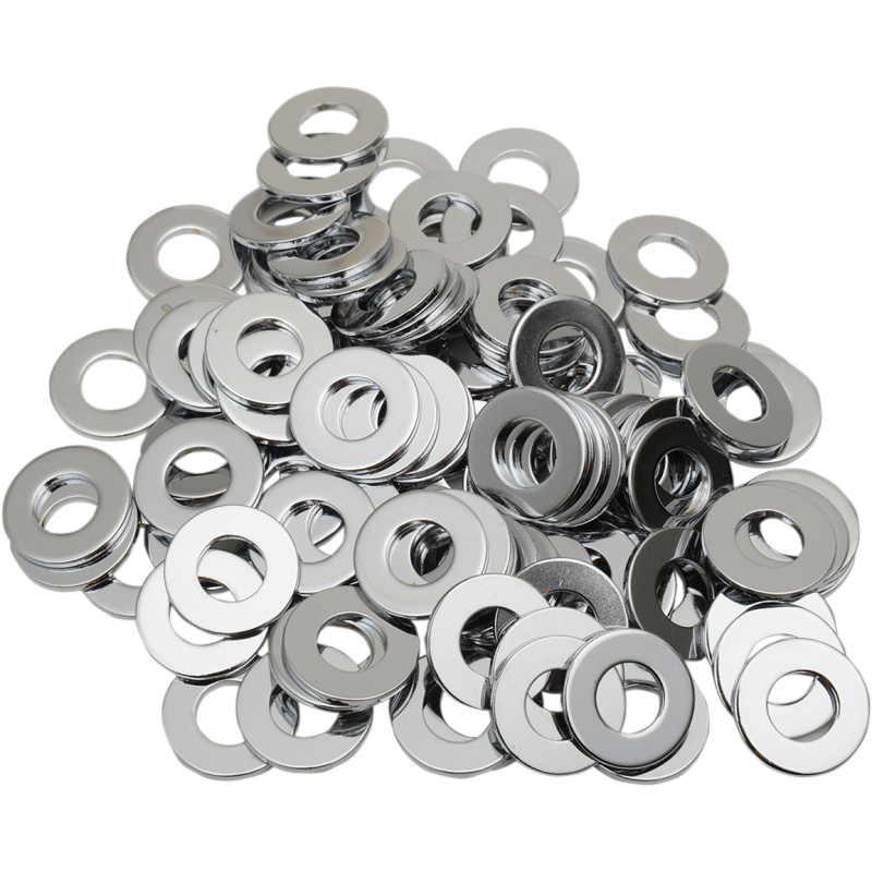 Chrome Flat Washer 1/4"