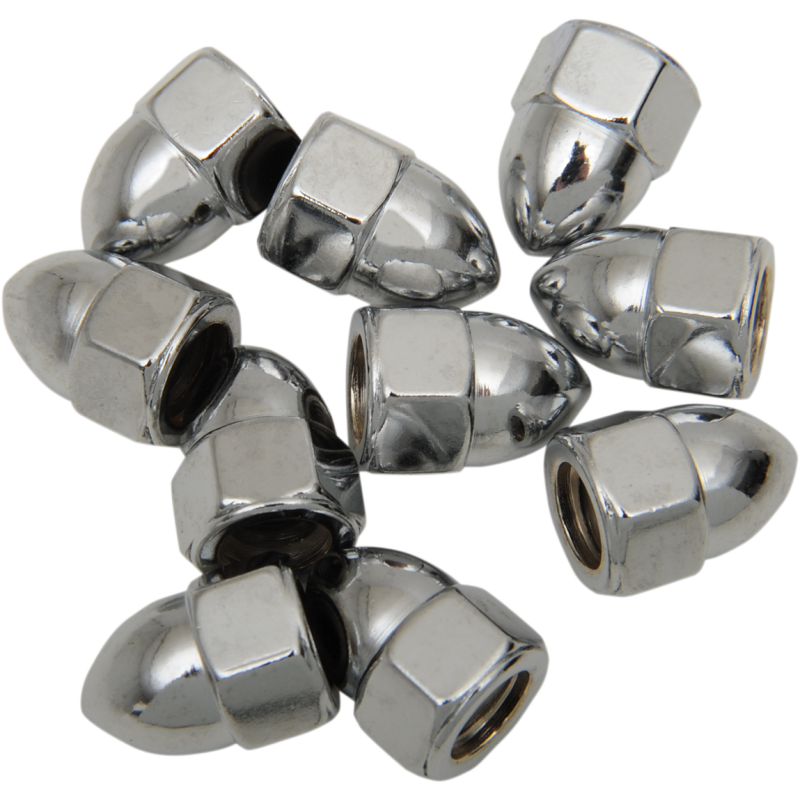 Chrome Acorn Nut 5/16"-18