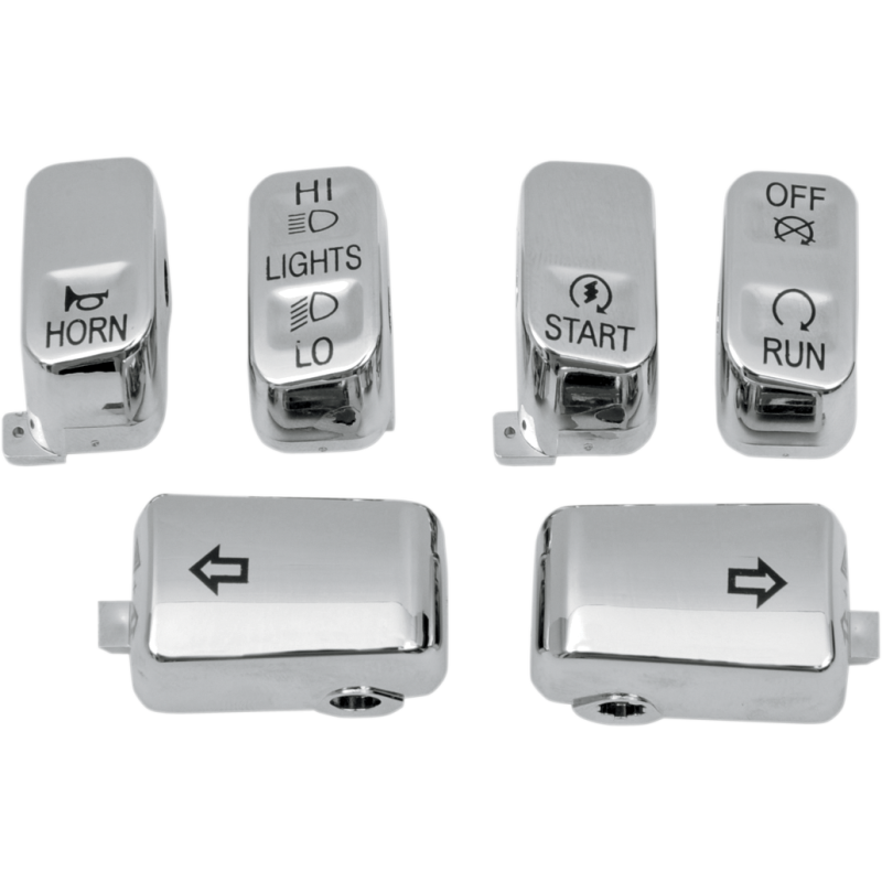 6-Piece Switch Cap Kit (Chrome)