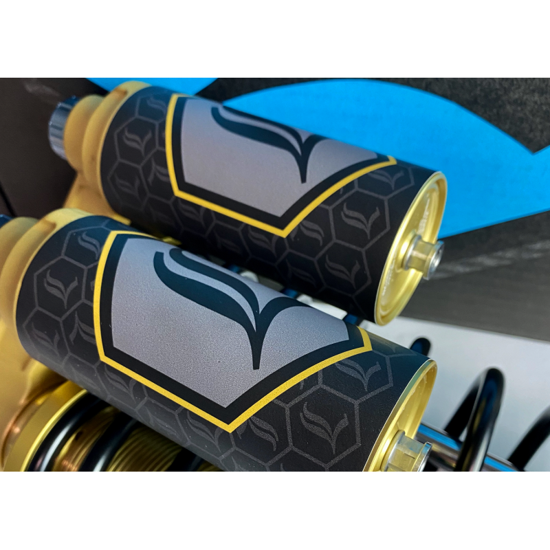 Revo Arc Reservoir Decal Gold